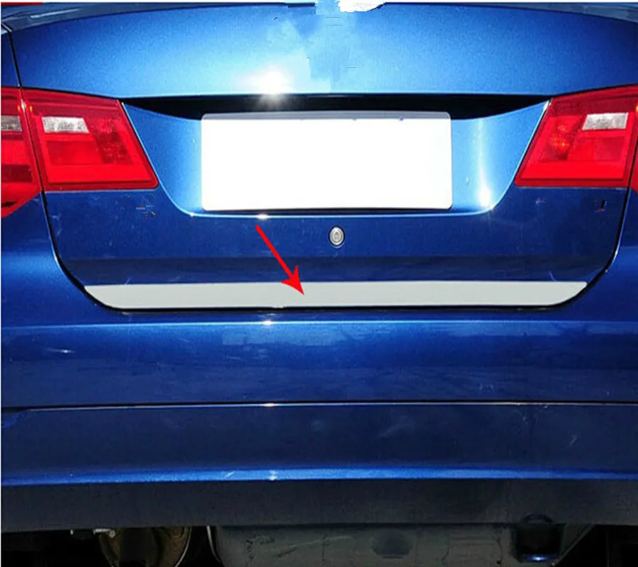 Высококачественная крышка багажника из нержавеющей стали для Volkswagen Jetta 6 Mk6 2013 -2015