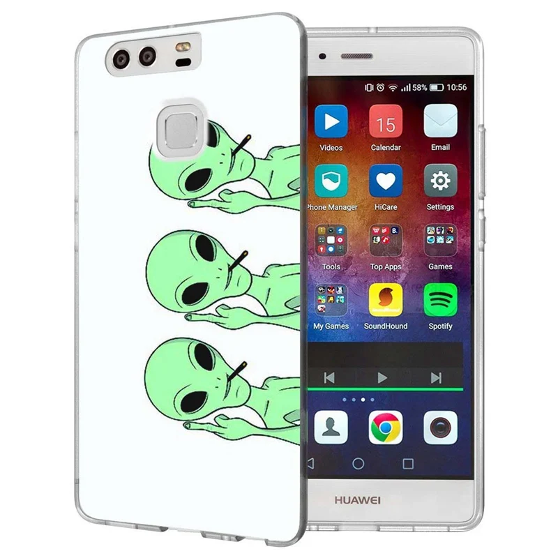 Для Huawei P9lite/P8 Lite 2016 2017 Y5 II 2 Y5ii/Y6 Compact/Honor 5A LYO-L21 Мягкий ТПУ силиконовый прозрачный