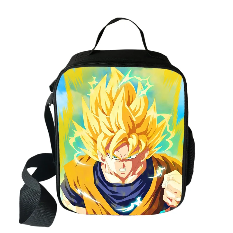 Dragon Ball 8 Аниме Dragon Ball сумка-холодильник большой емкости девушки портативный тепловой еды сумки для пикника для школы дети мальчики сумка для обедов Tote - Цвет: Dragon Ball 8