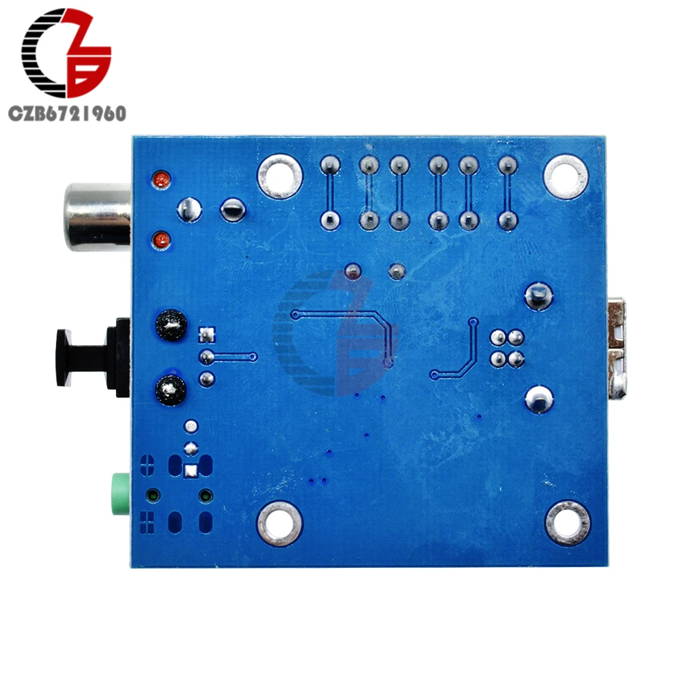 PCM2704 USB DAC to S/PDIF звуковая карта декодер плата 3 5 мм выход F/PC 2 канальный аналоговый