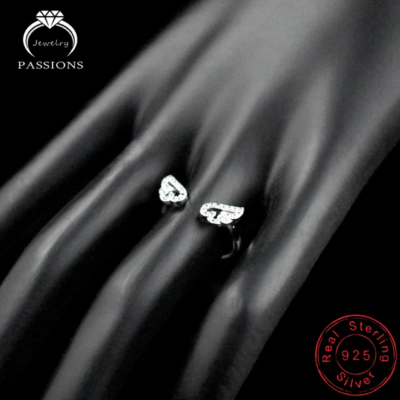 Женское кольцо из серебра 925 пробы с перьями|finger ring|rings for womenring |