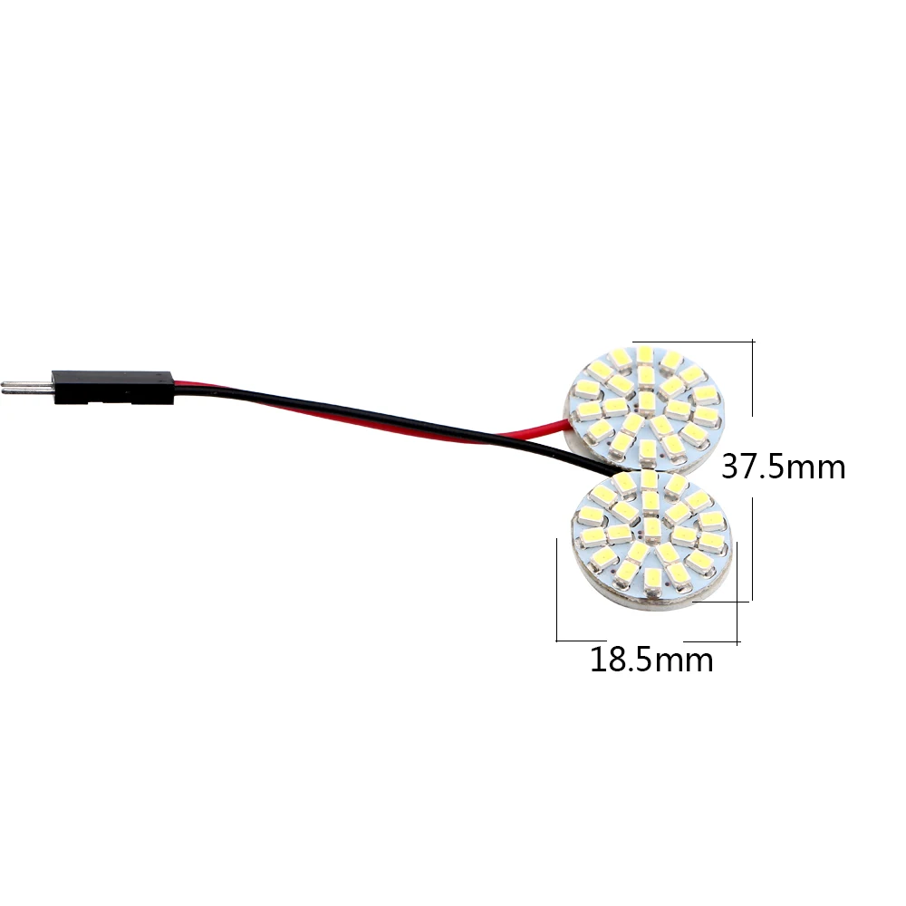 100 шт./лот DC 12V 1206 44 SMD автомобильный внутренний купол свет яркая лампа для чтения