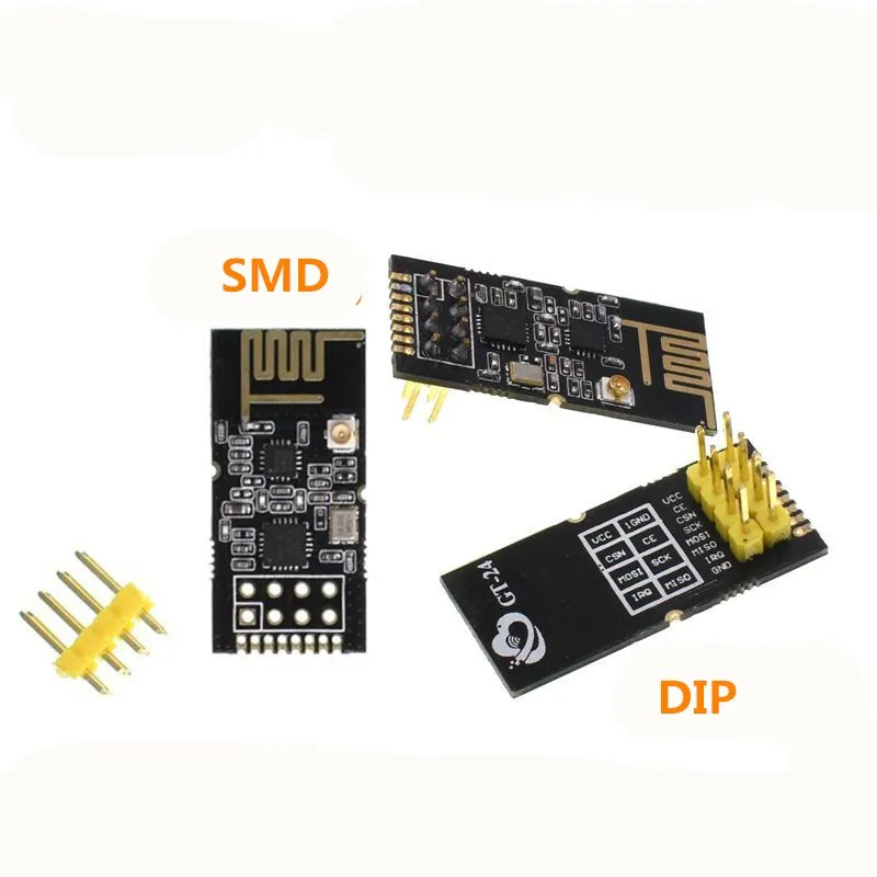 2,4G SMD NRF24L01 1100 м дальние NRF24L01+ PA+ LNA SMD беспроводные модули 1100 м