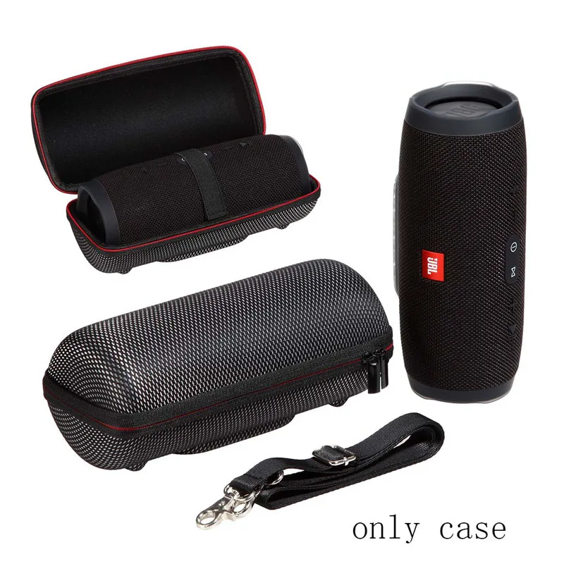 Портативный жесткий EVA чехол для переноски для JBL Charge3 Charge 3 Беспроводная Bluetooth Колонка Сумка для хранения(с ремнем
