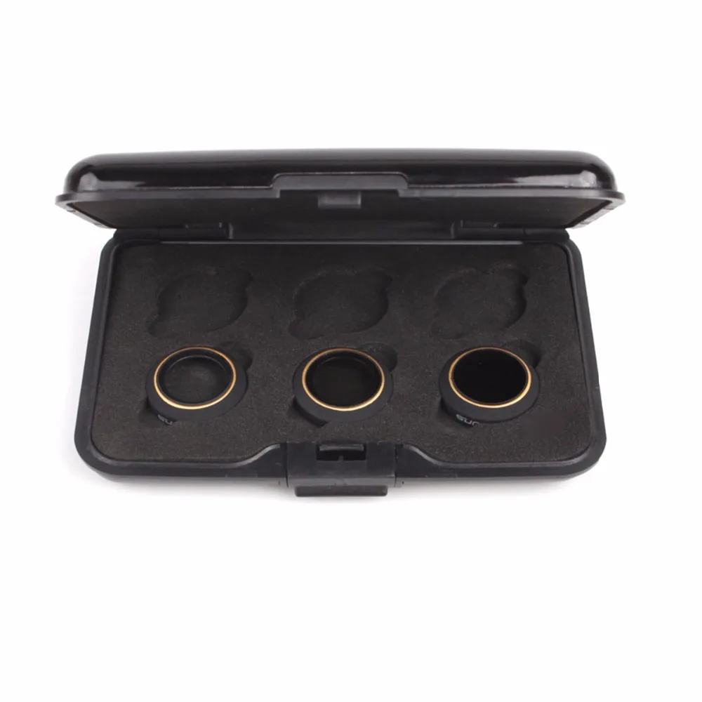 DJI Mavic Pro Lens Filter Bundle ND4 ND8 ND16 ND32 CPL UV for MAVIC Platinum Camera Drone kits with Case | Электроника