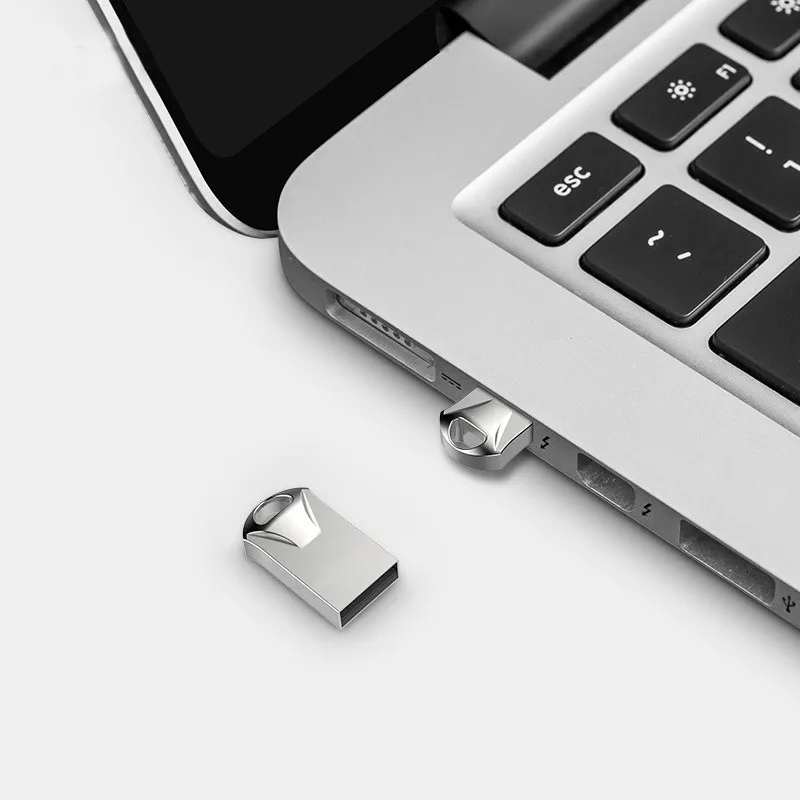 Супер мини USB флеш накопители 64 ГБ 32 флешка 16 8 металлический накопитель карта