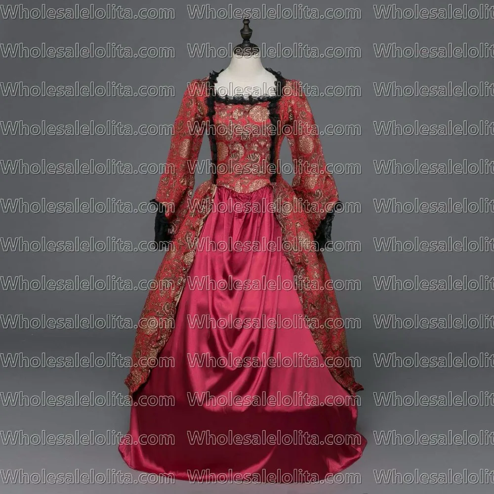 Вечернее платье Marie Antoinette темно синее в стиле стимпанк костюм на Хэллоуин|costume