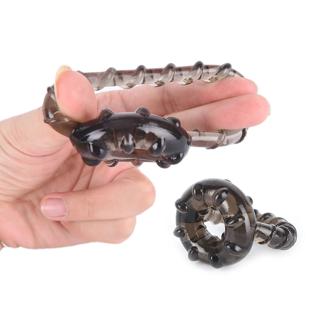 1 шт. новое двойное кольцо мягкое Силиконовое для задержки эрекции мужчин