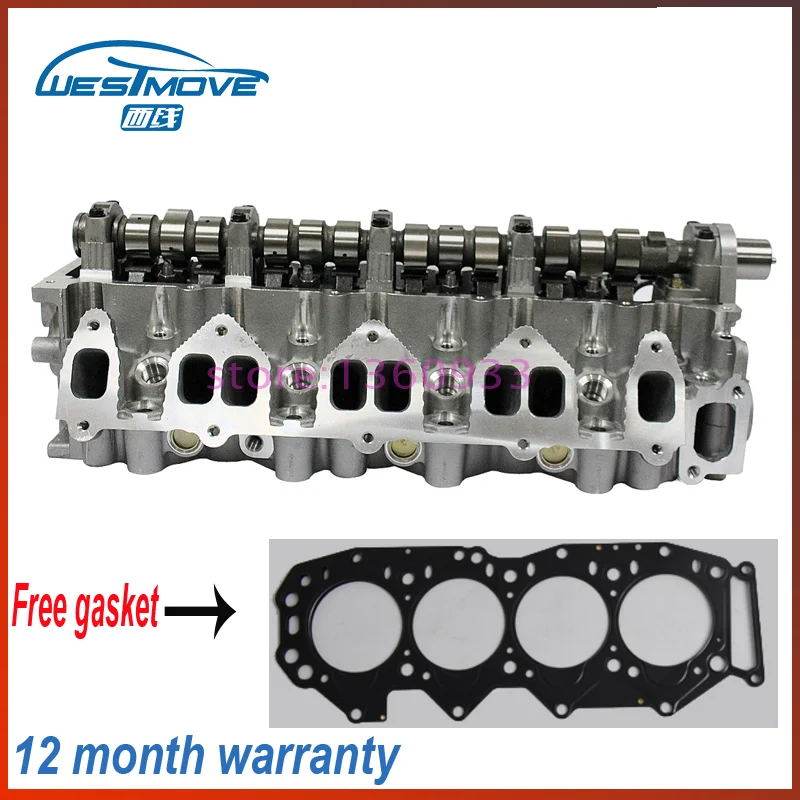 

complte cylinder head assembly for Ford Ranger Mazda MPV B2500 2499CC 2.5 D SOHC 12V 1998- engine : WL WLT WL11-10-100E