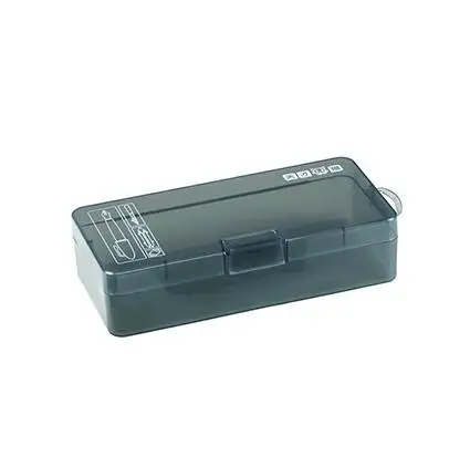 L 1pc пустой ногтей электронные Запчасти ящик для хранения, маникюр инструменты Органайзер Чехол держатель - Цвет: L