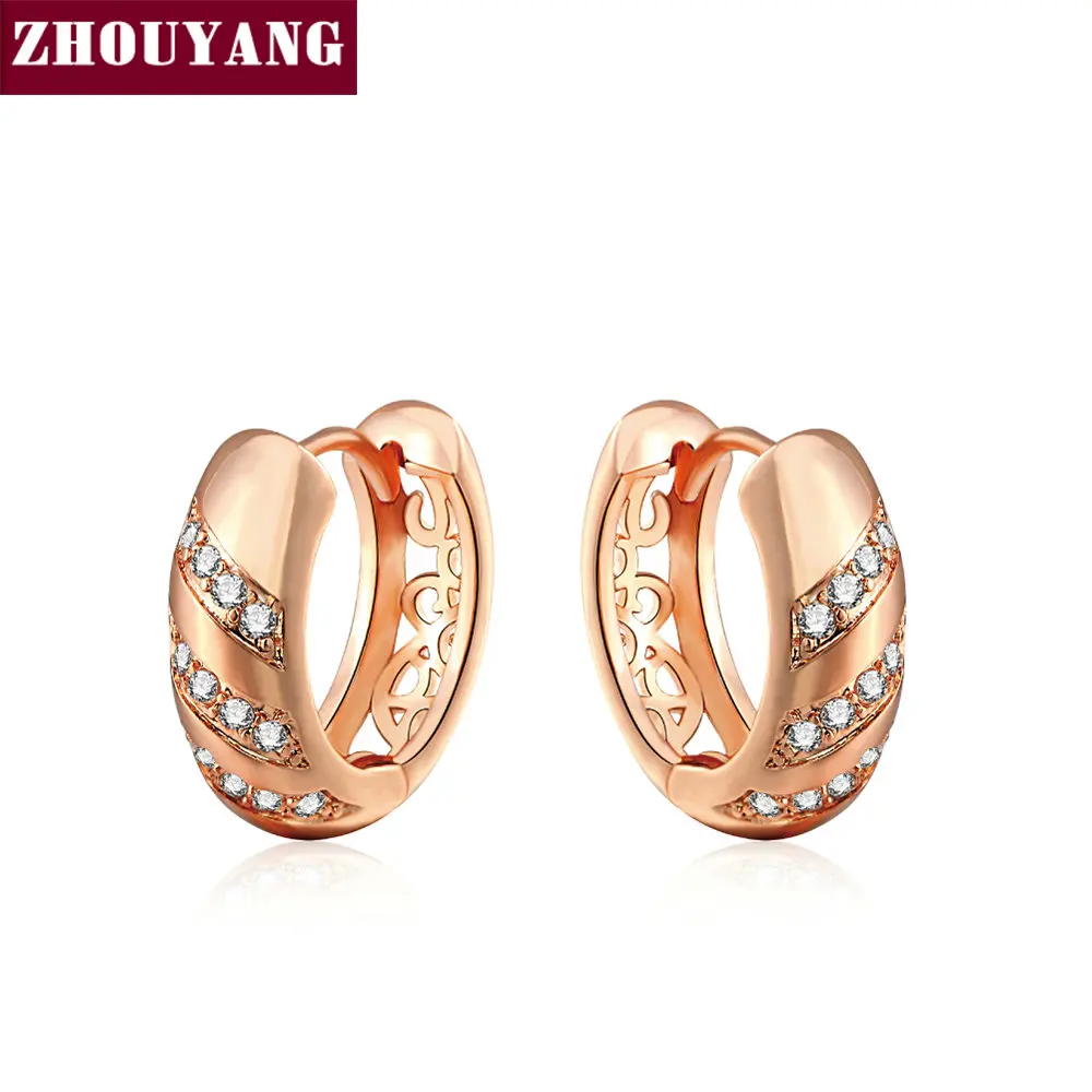 ZHOUYANG 2016 новый классический дизайн розового золотого цвета с кубическим