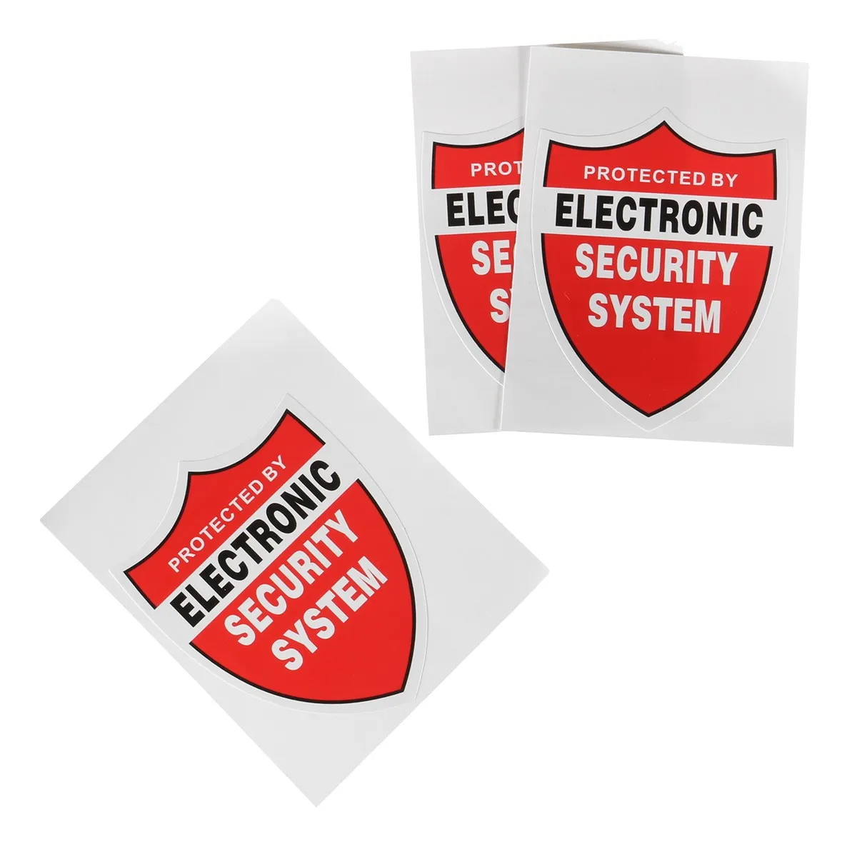 3 шт. наклейки для систем безопасности|security system|security alarmsecurity home alarm |