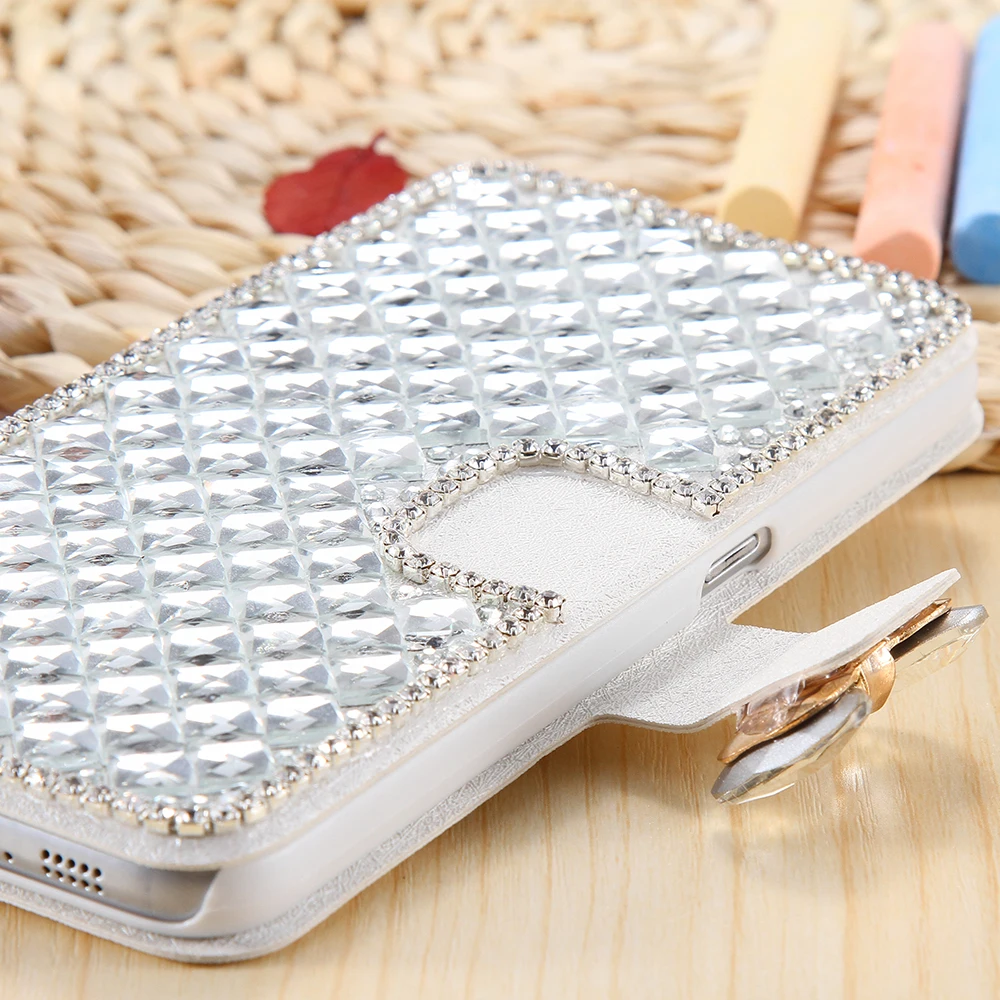 Чехол kisscase для Samsung Galaxy Note 4 5 A5 A7 S5 6 S6 Edge Plus Sony Z3 флип держатель Роскошный блестящий