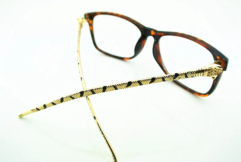 

Women Fashion Luxury Gold Eyeglass Frame unisex Glasses Spectacles Full Rim Rx able