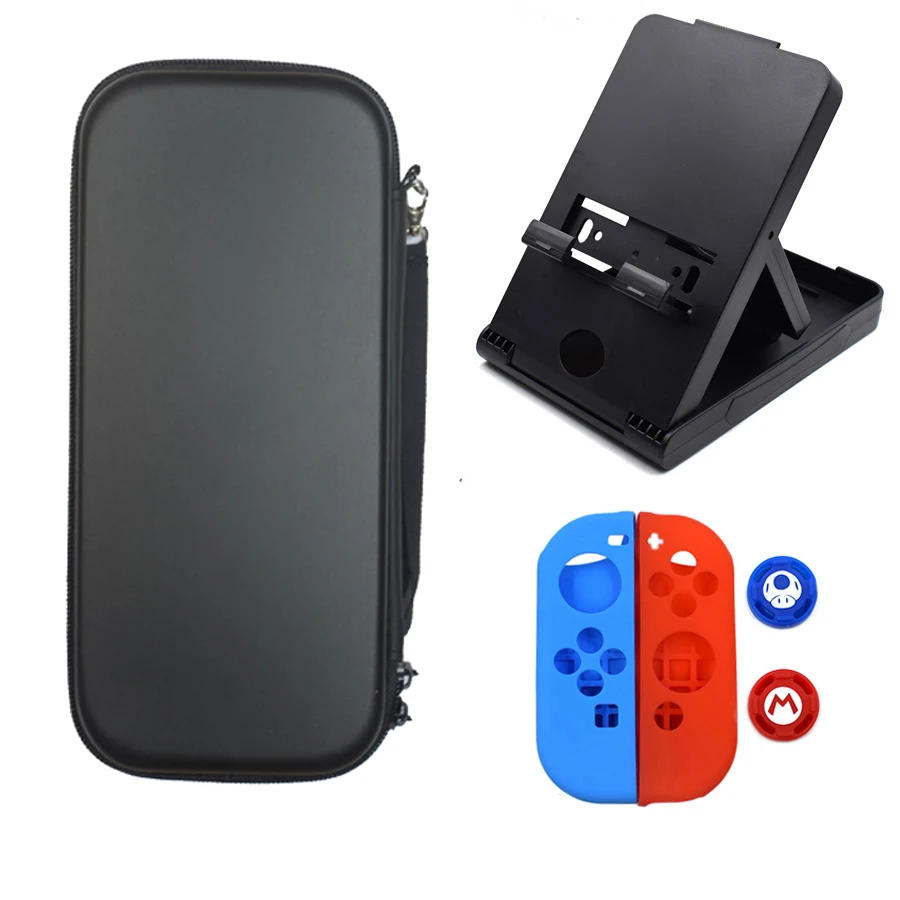 Аксессуары для переключателей 6 в 1 сумка хранения + консольная стойка
