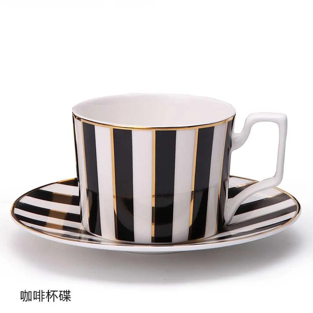 cup and saucer Золотая сетка фарфоровые тарелки еда блюдо посуда Обеденный Инструмент обеденные тарелки для закусок поднос - Цвет: cup and saucer