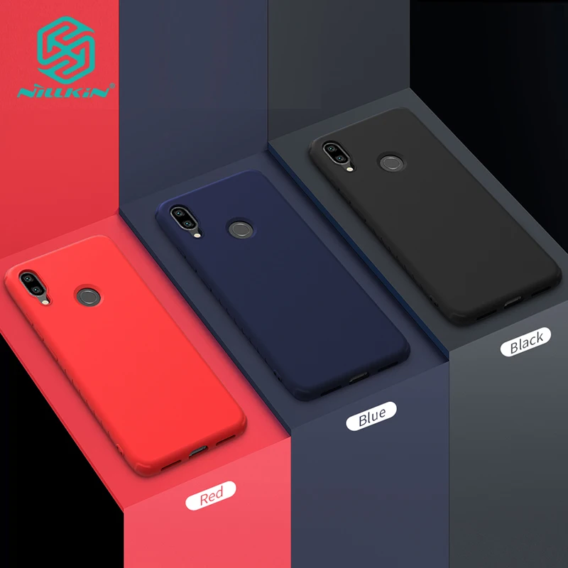 Чехол Nillkin из ТПУ для Xiaomi Redmi Note 7 и Pro силиконовая гладкая защитная задняя крышка