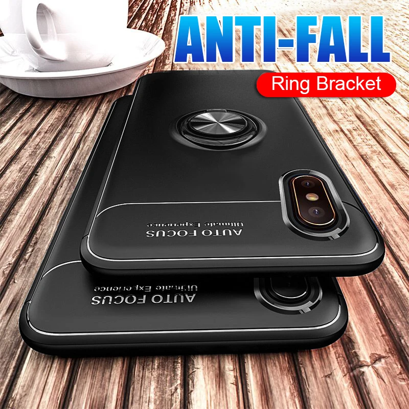 Роскошный мягкий ударопрочный чехол для iphone 6 6s 7 8 PLus полное покрытие X XR XS MAX