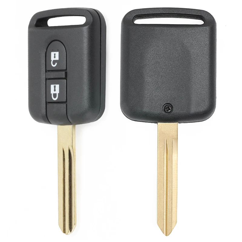 

KEYECU 10x for Nissan Qashqai Pathfinder Navara Micra Almera Replacement 2 Button Remote Car Key Shell Case Fob
