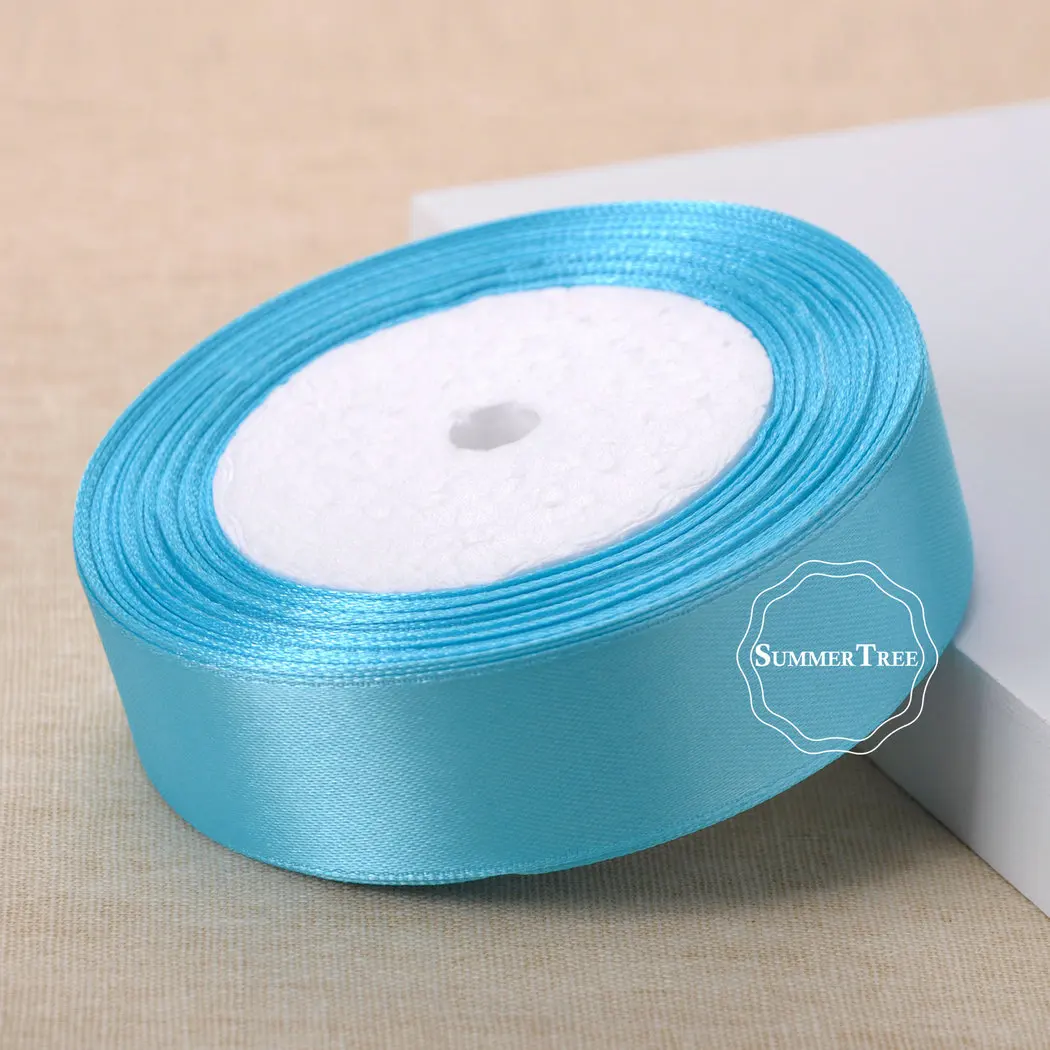 Сатиновая лента 25 ярдов 6 мм 10 15 38 50 ручная работа сделай сам ремесло декор для