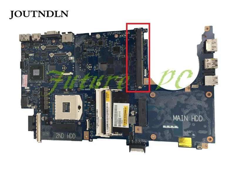 JOUTNDLN для Dell Precision M6700 материнская плата ноутбука 0P7V6Y P7V6Y QAR10 LA-7933P DDR3 HM67