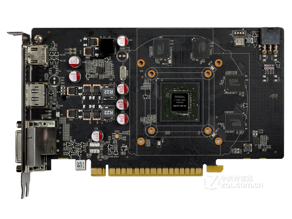 Оригинальная видеокарта ZOTAC GeForce GTX 750Ti-1GD5 Thunder HA для видеокарт NVIDIA GTX750 GT700 1GD5 1G 6000 МГц GDDR5 б/у