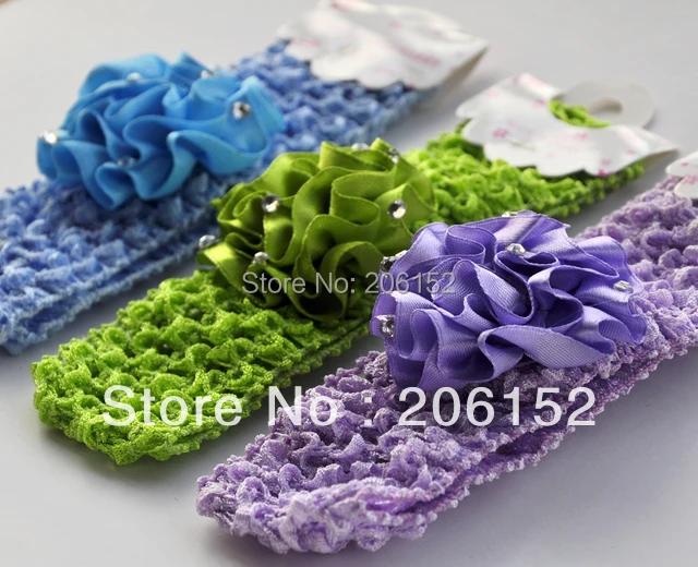 Женская повязка на голову с цветочным принтом 12 шт. |