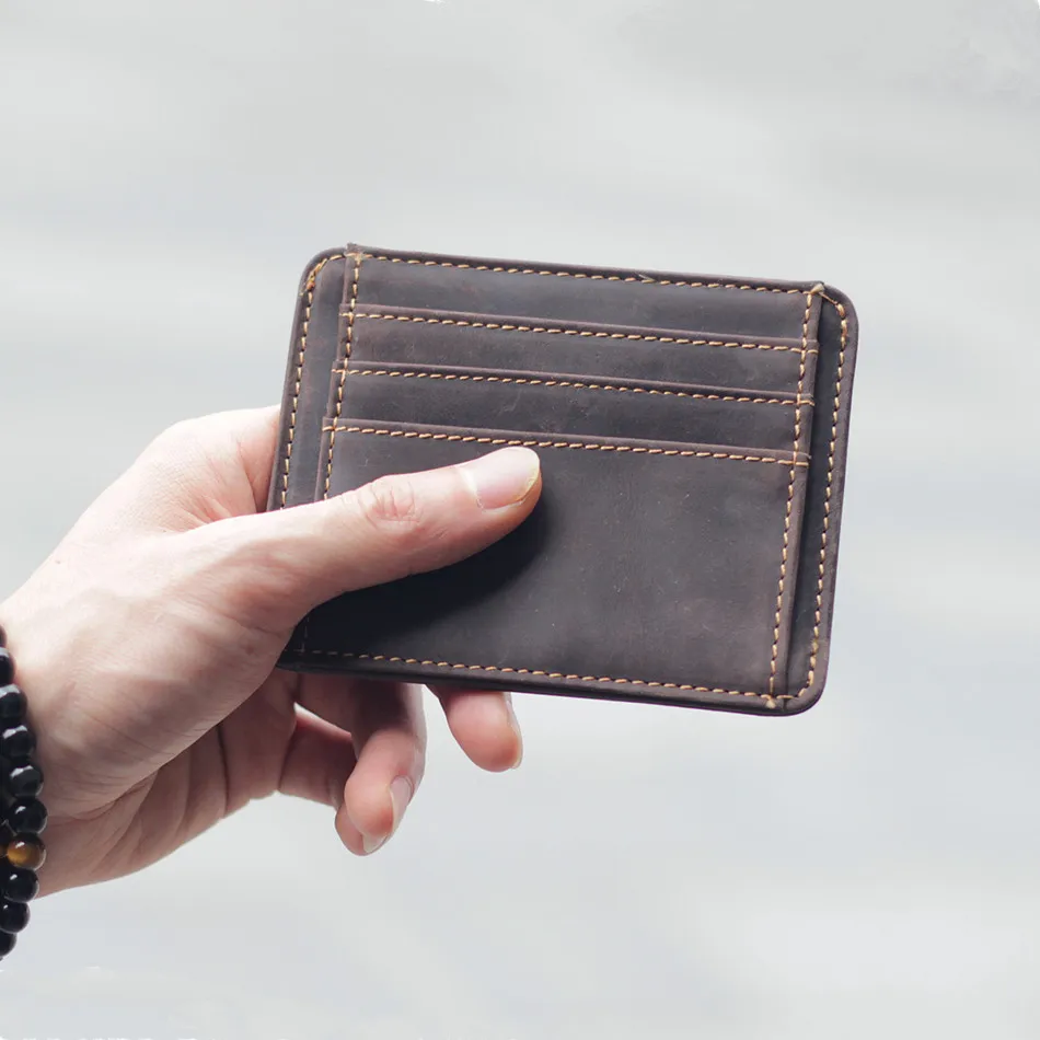 Сумка ручной работы из натуральной кожи в стиле ретро|card bag|card holdername card holder |