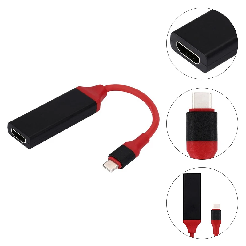 Кабель-адаптер 4K x 2K с разъемами типа C и HDMI, совместимый с USB 3,1