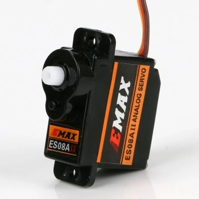 EMAX сервоприводы 100% оригинальные высокочувствительные 8 5 г 9 Mini Sub Micro Metal Servo ES08A II