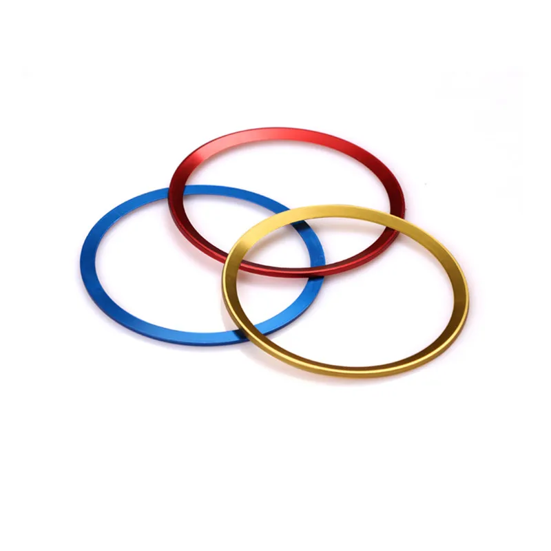 4 шт./компл. наклейка на крышку ступицы колеса декоративное круглое кольцо для