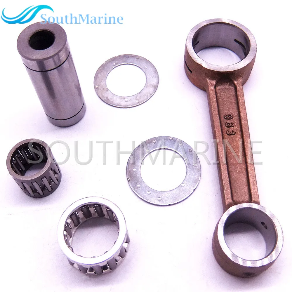 Комплект шатунов 12161-96300 12161-91L00 для Suzuki DT20 DT25 DT30 20HP 25HP 30HP Outboard Motor Marine 18-1758.