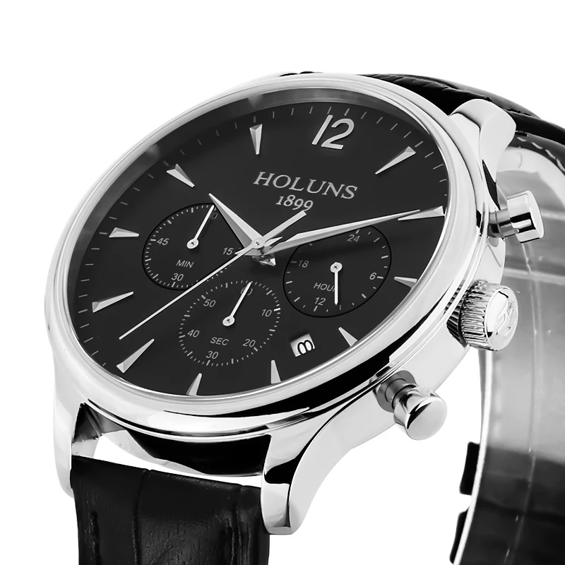 Кварцевые водонепроницаемые часы с кожаным ремешком.|wristwatch brand|wristwatch for menwristwatch mens