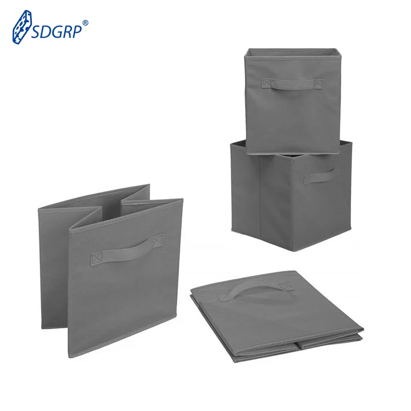 Складные ящики для шкафа из нетканого полотна ящик хранения кубических ящиков