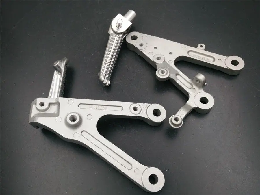 Подножки для переднего водителя для Yamaha YZF R6 2003 2004 2005 2006 2007 2008 2009 2010 Кронштейн Подножки YZF-R6 подставки для ног