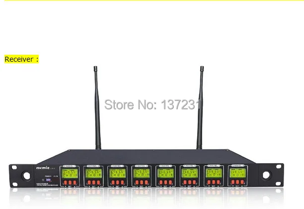 OKMIC OK-8/OK-2H 8 металлических портативных микрофонов Профессиональный UHF/PLL каналов
