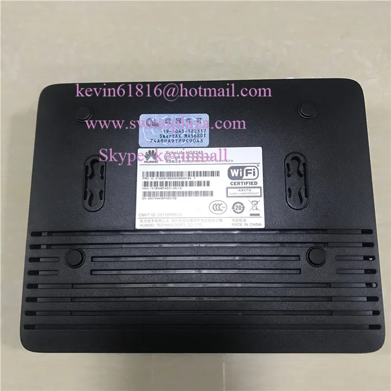 Оригинальный Hua wei HG8245 Терминал EPON/беспроводной ONU с 4 ethernet и 2 голосовыми портами