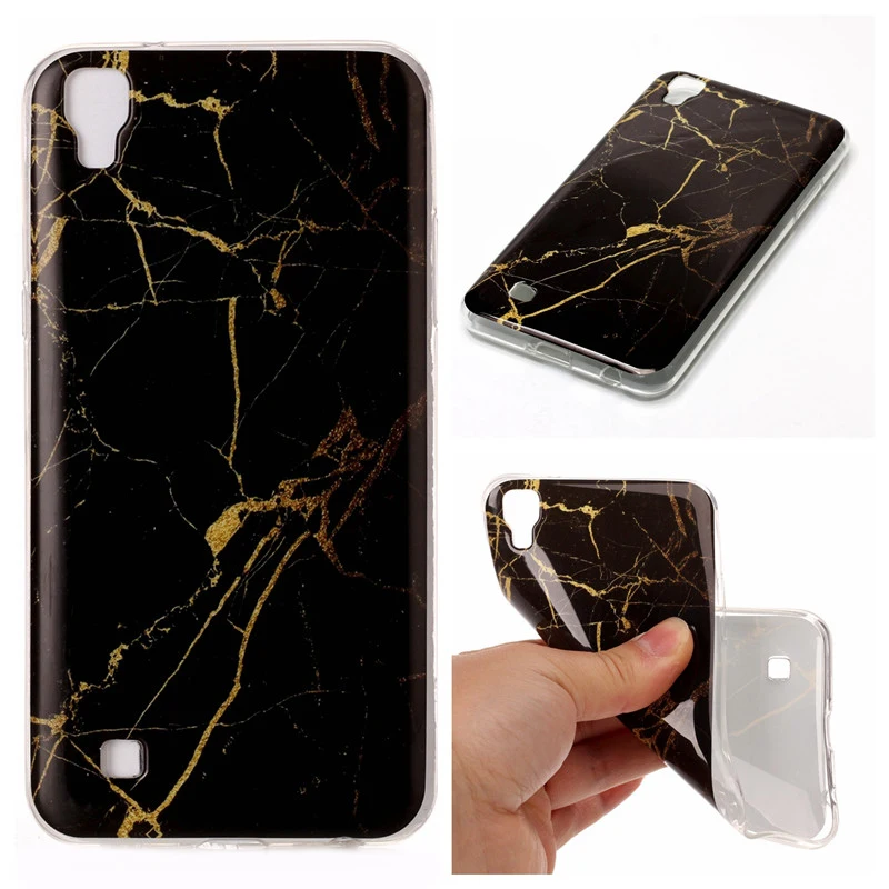 Marble Patterns Soft Phone Case for LG X Power Cover Ultra thin tpu Silicone Capa Fundas K220 K210 K220DS Coque |