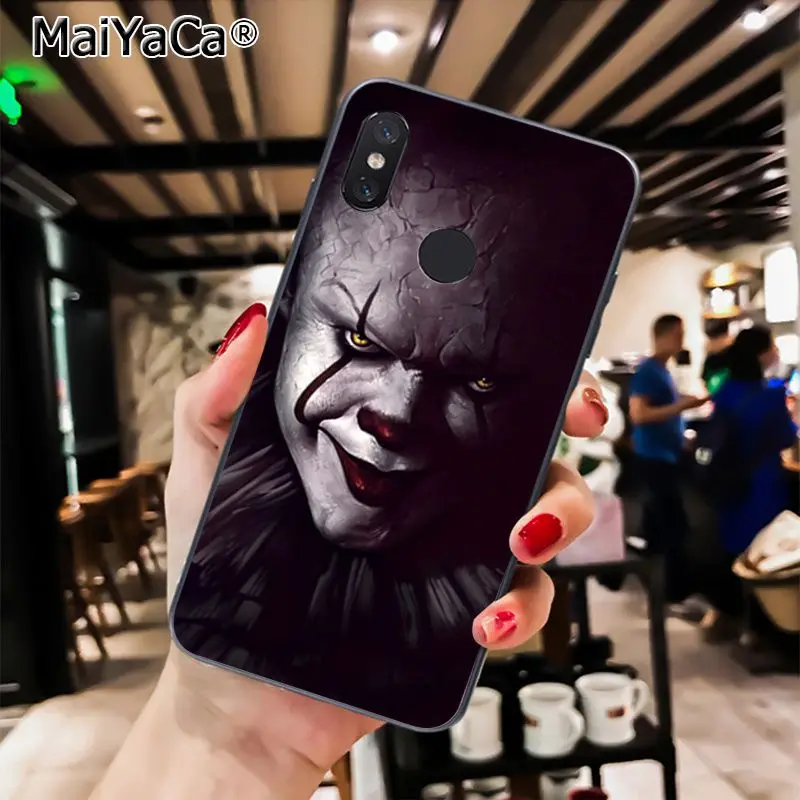 MaiYaCa клоун поплавок его с забавным мультяшным пленка, чехол для телефона для Xiaomi Redmi8 4X 6A S2 7A 5A Redmi 5 5Plus Note5 7 Note8pro