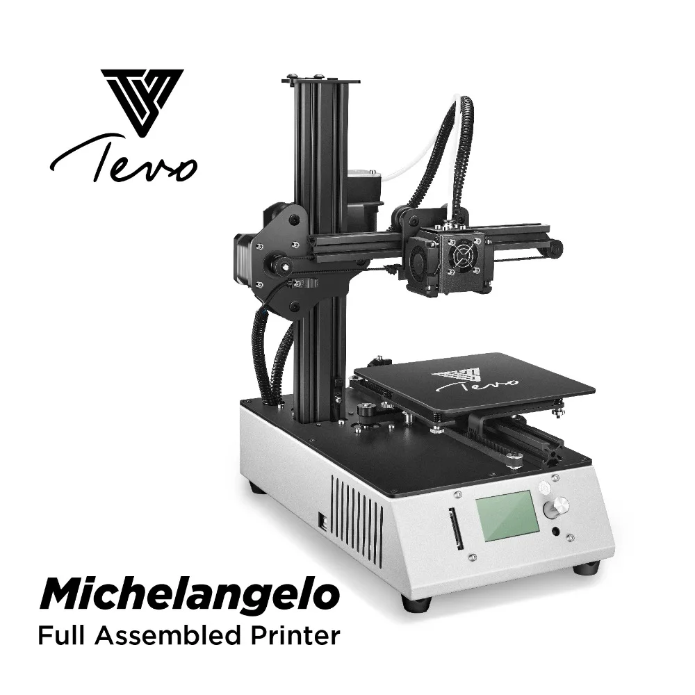 TEVO Michelangelo 3D Принтер Комплект Полностью Собранный металл высокая точность Impresora