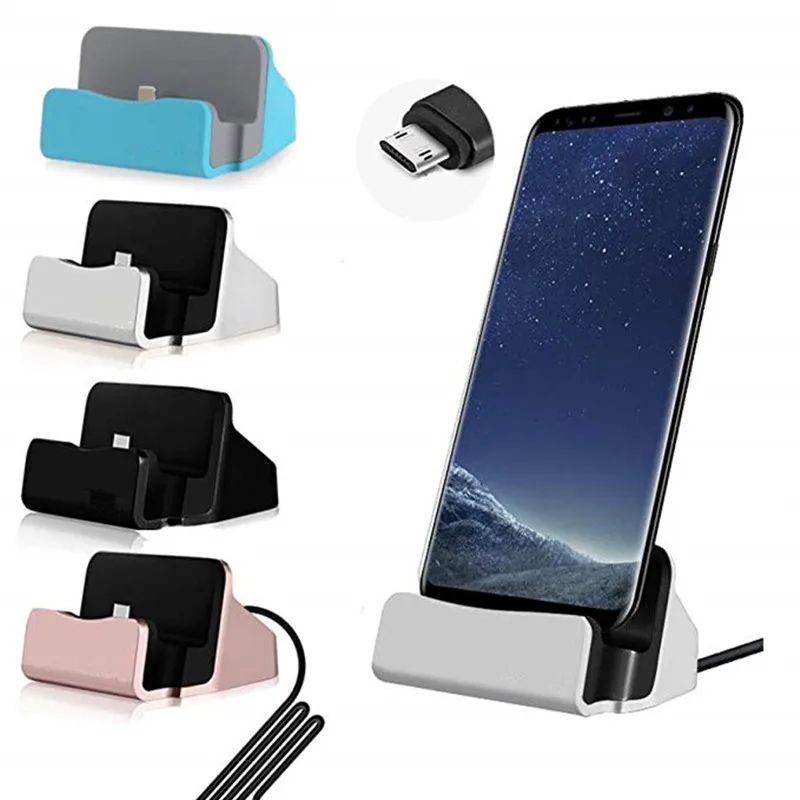 Micro USB Charging Dock Desktop Adapter For Sharp B10 A2 Lite R1S Pi R1 Z3 Aquos Sense ea L2 OPPO Realme U1 C1 2 Pro 1 |