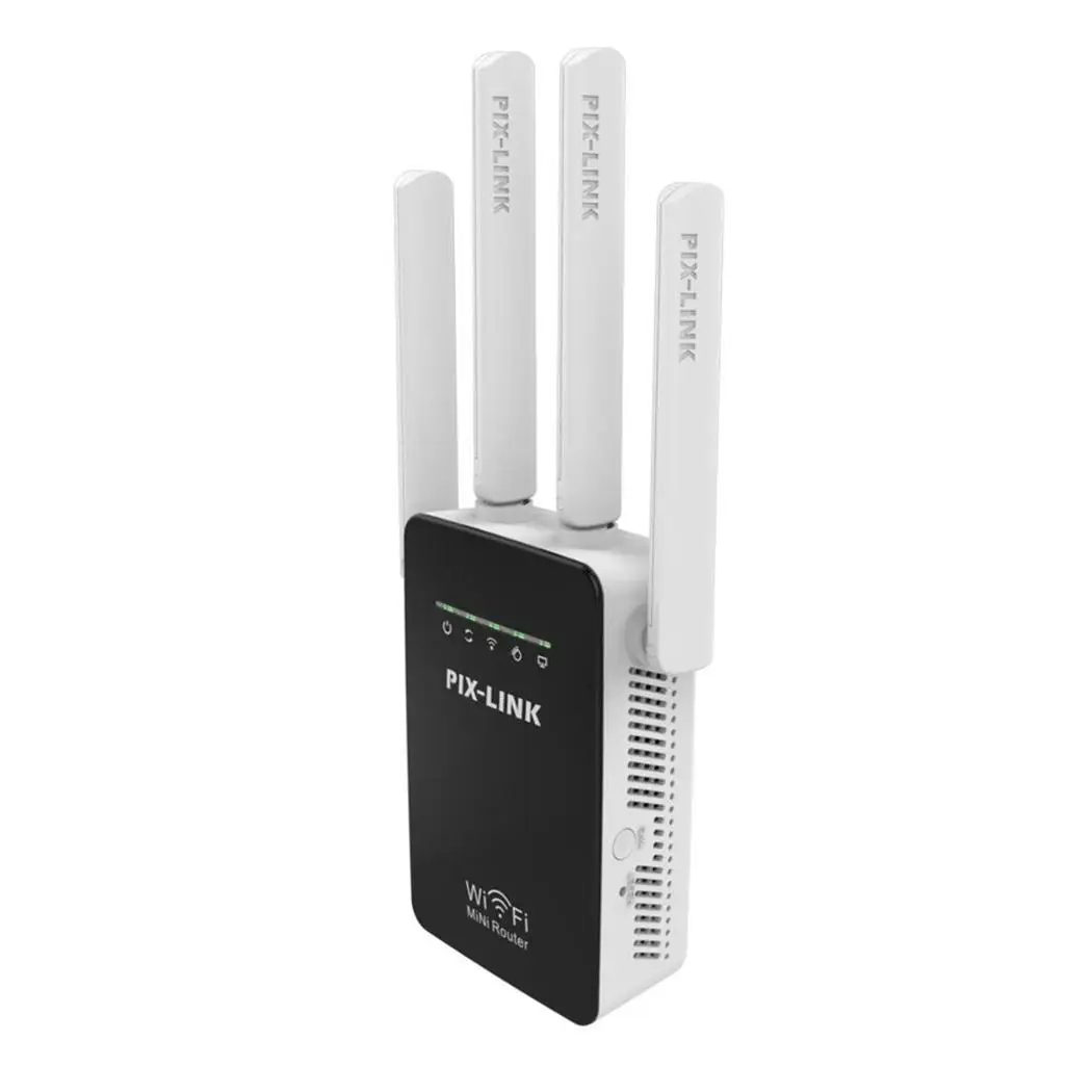 300Mbps Wireless Range Extender WiFi Router 4 Antenna Home Networking Repeater | Компьютеры и офис