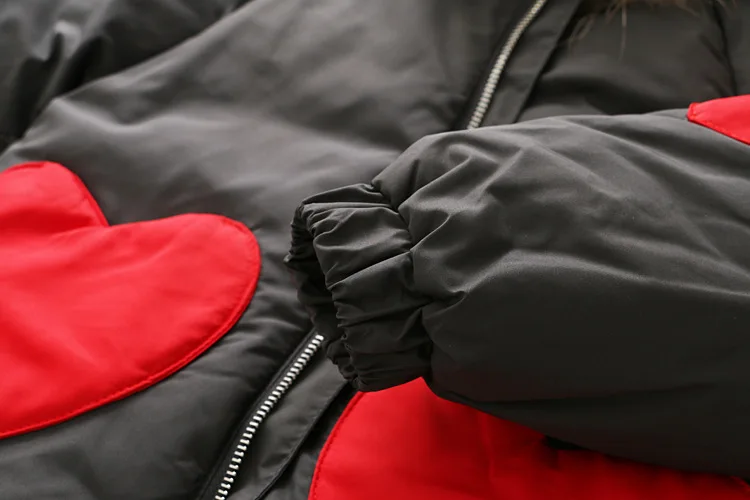 2018 зимнее пальто для девочек детская одежда куртка пуховое теплая верхняя куртки