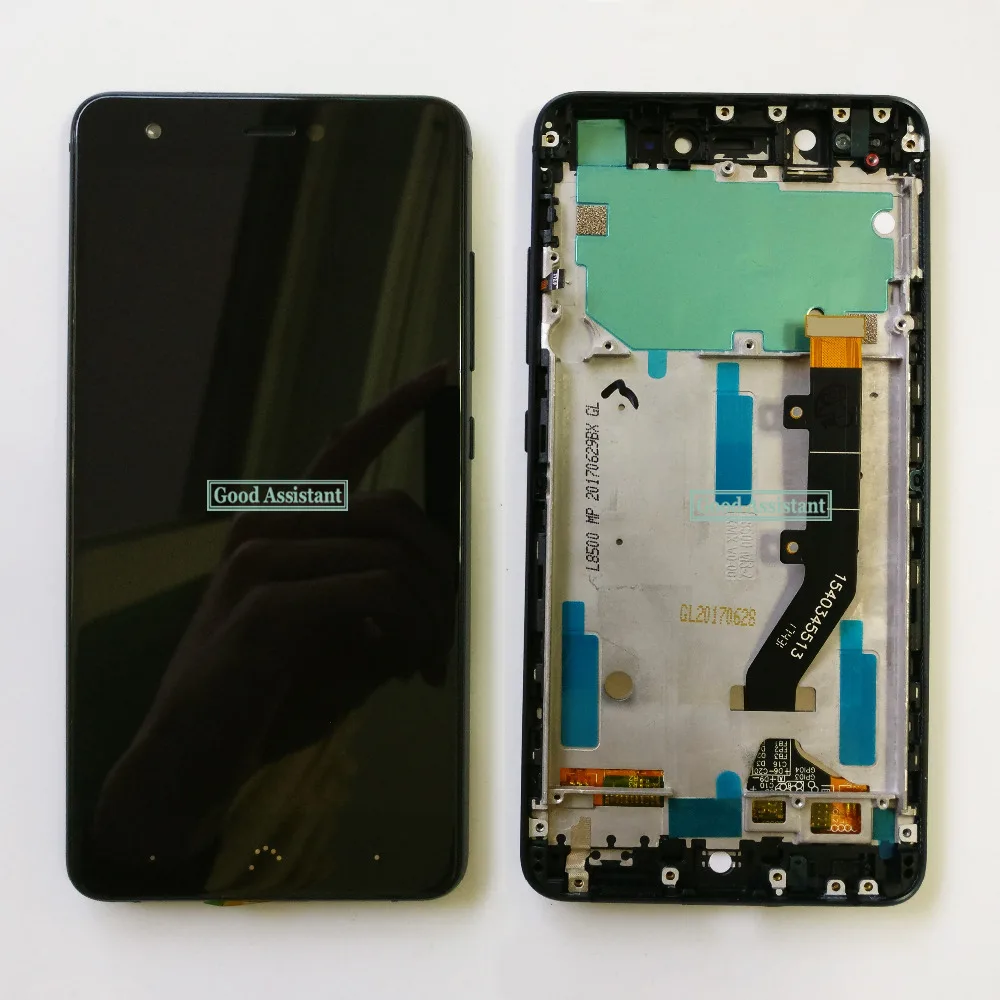 Белый/розовый/черный/золото для BQ Aquaris X / Pro ЖК дисплей Дисплей + кодирующий