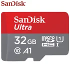 100% Оригинальный двойной флеш-накопитель SanDisk Ultra карты памяти 32 Гб SDHC высокое Скорость Micro sd-карта Class 10 UHS-I флеш-карта памяти, мicro SD, TF карта