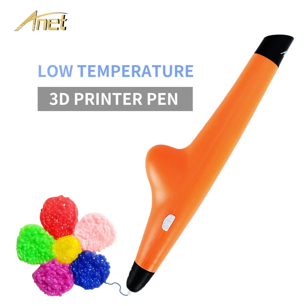 Anet VP05 низкая температура безопасный DIY 3D ручка с PCL нить для рисования детей
