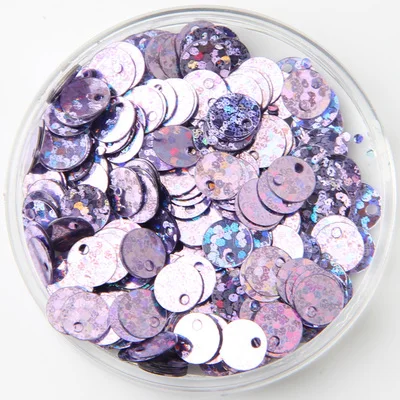 ISequins 600 шт 6 мм лазерной блесток Lentejuelas Para Manualidades DIY швейная фурнитура ПВХ блестка
