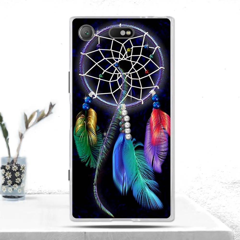 Чехол из ТПУ для Sony Xperia XZ1 компактный чехол мягкий силиконовый роскошный с