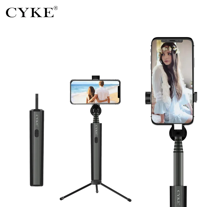 CYKE P9 Bluetooth селфи палка портативная tTelescopic подходит для iPhone Samsung Huawei