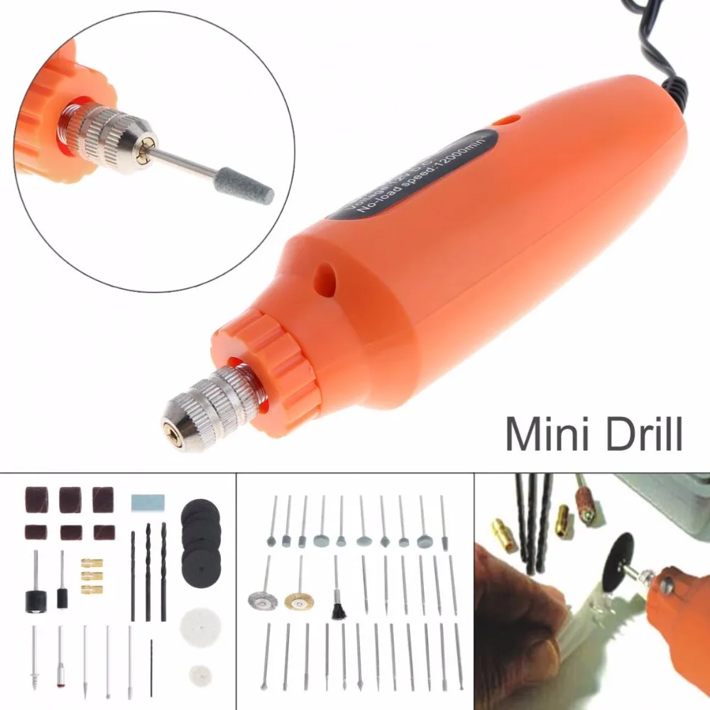 Беспроводная мини дрель 60 шт./лот 12 В 12000 об./мин.|mini drill eu|mini drillcordless mini |